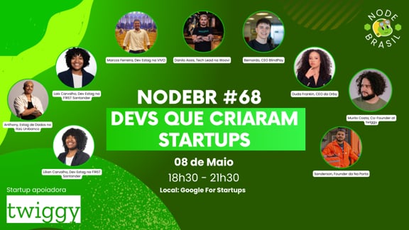 Event Cover Photo for Devs Que Criaram Startups 🚀