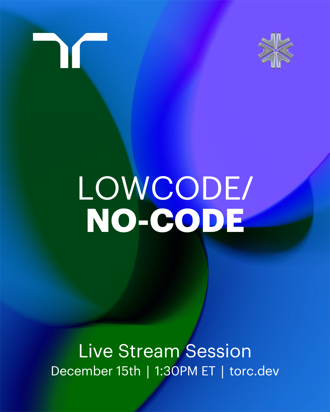 Cover Photo for Live Stream Session: Low-Code/No-Code