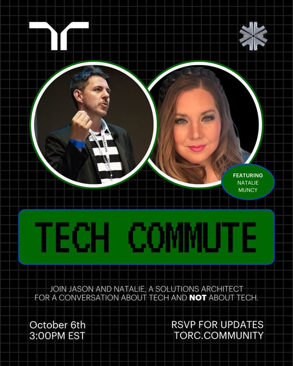 Event Cover Photo for #techcommute with Natalie Muncy