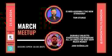 Cover Photo for March Event