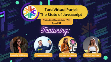 Cover Photo for Virtual Meetup The State Of JavaScript Panel