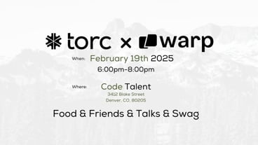 Cover Photo for Torc x Warp present: The Future of AI Dev Tools- Denver Meetup