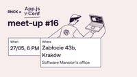 Event Cover Photo for RNCK × App.js Conf: meetup #16