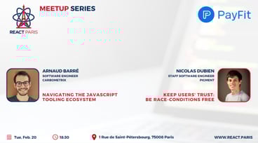 Cover Photo for REACT PARIS - Meetup Series #1