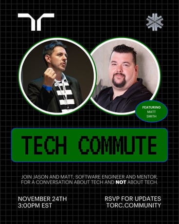 Cover Photo for #techcommute with Matt Smith
