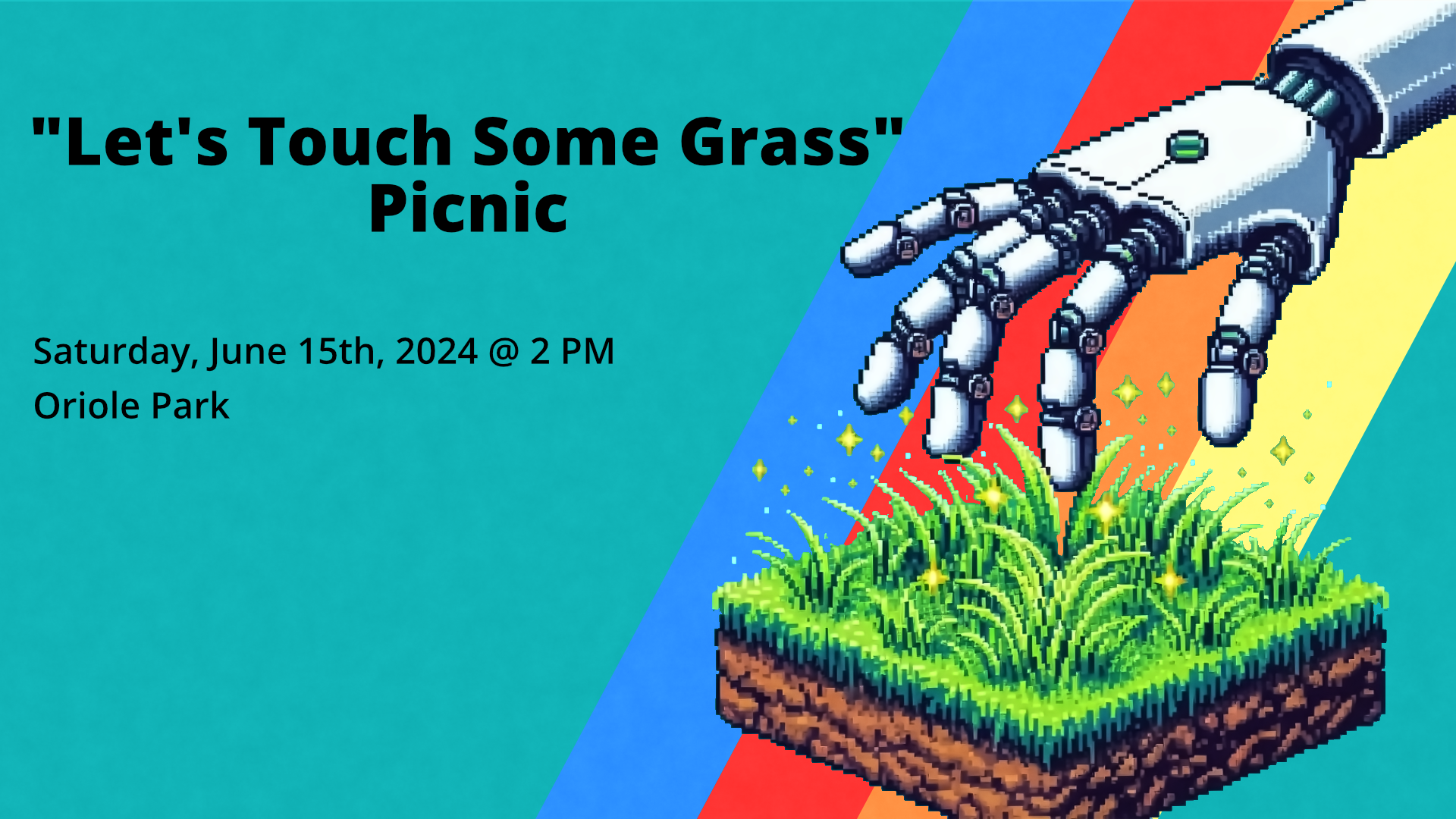Cover Photo for "Let's Touch Some Grass" Picnic