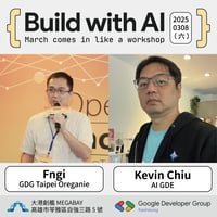 Event Cover Photo for Build with AI Kaohsiung 2025 - March comes in like a workshop