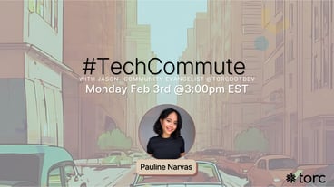 Cover Photo for tech commute with Pauline Narvas of Vercel