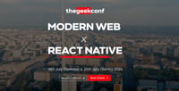 Event Cover Photo for thegeekconf - 25th July 2024