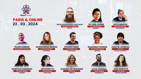 Event Cover Photo for REACT PARIS 