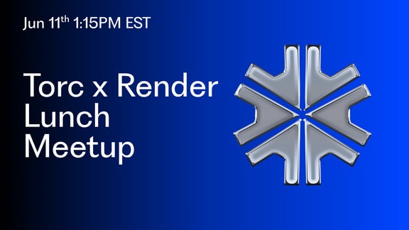 Event Cover Photo for torc render lunch meetup