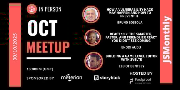 Event Cover Photo for JSMONTHLY OCTOBER NO2 EVENT