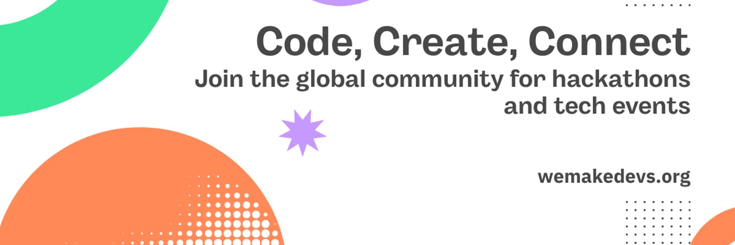 Background Photo for WeMakeDevs 