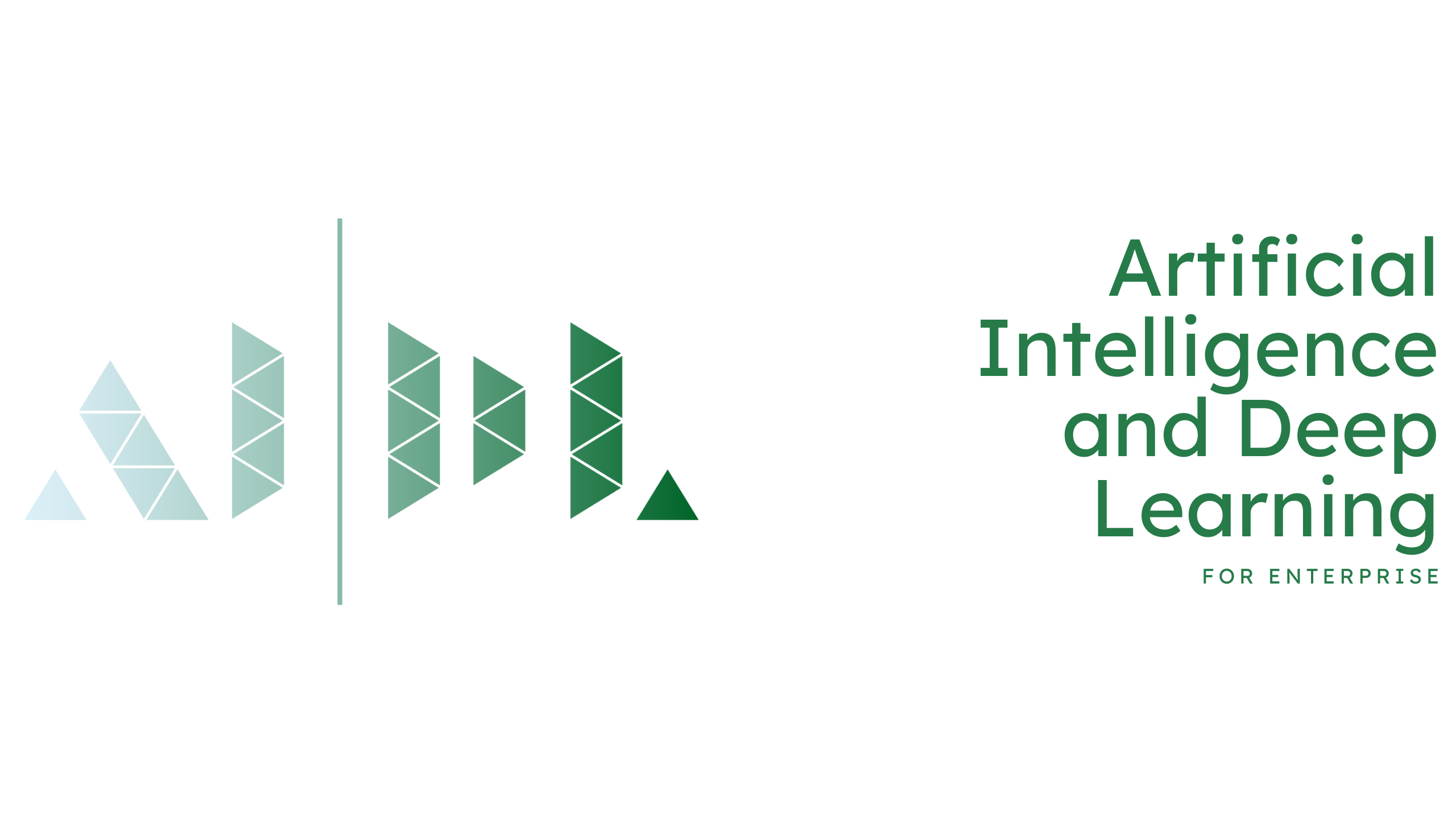 Cover Photo for Artificial Intelligence and Deep Learning for Enterprise