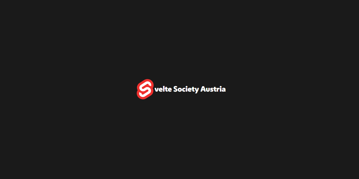 Cover Photo for Svelte Society Austria