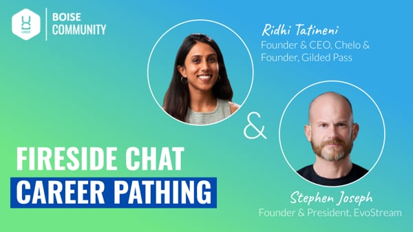 Event Cover Photo for Career Pathing - A Fireside Chat July 6, 6:30-8:00pm