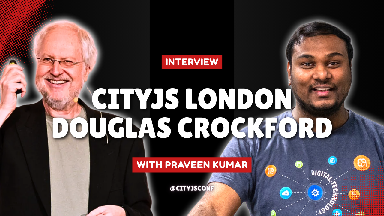 Event Cover Photo for CityJS London - Douglas Crockford Interview