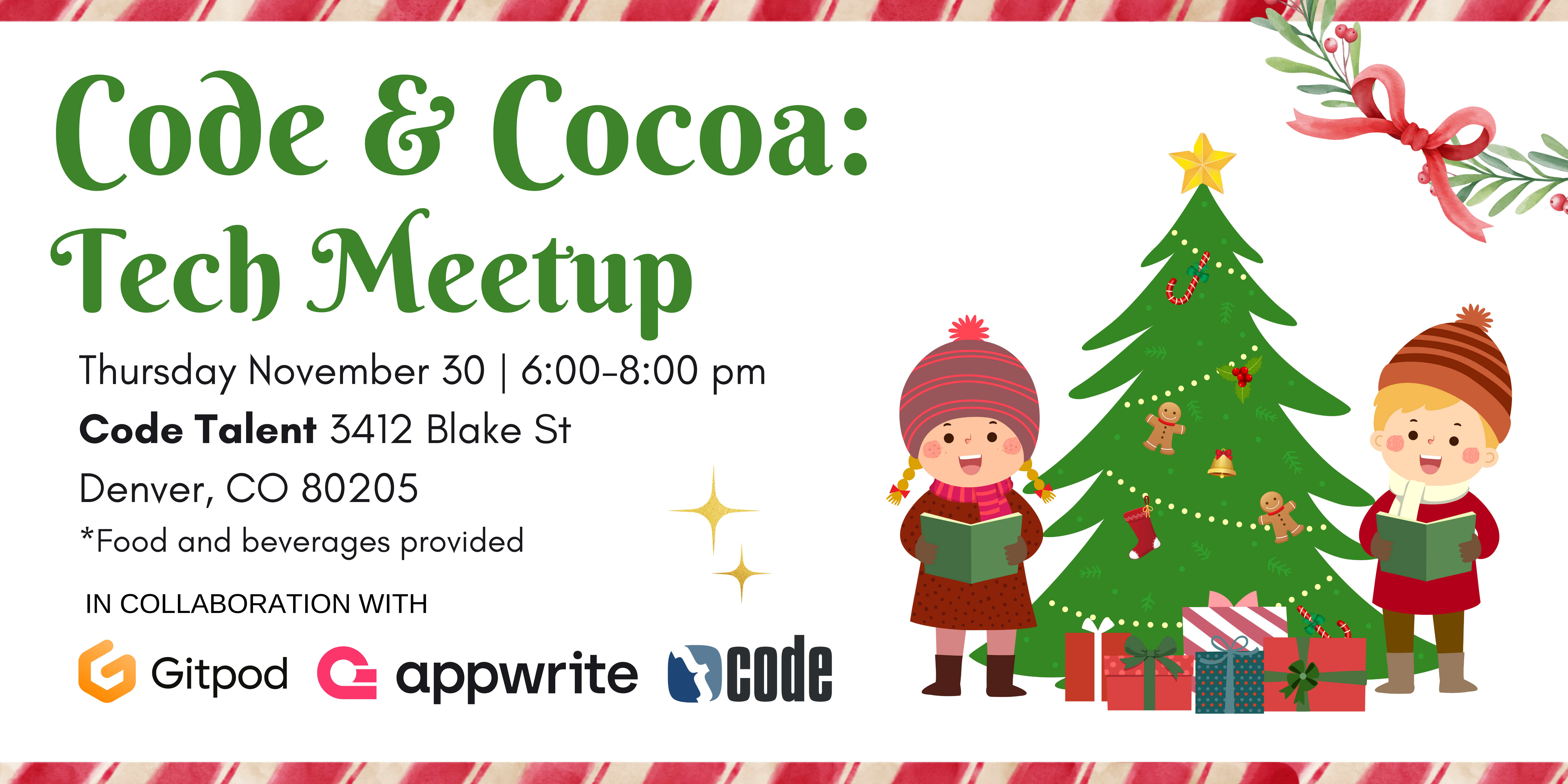 Event Cover Photo for Code & Cocoa: Tech Meetup by Appwrite & Gitpod