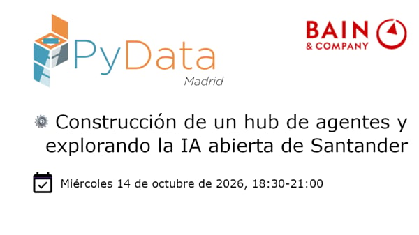 Event Cover Photo for ⚙️ Construcción de un Hub de agentes y explorando la IA abierta de Santander