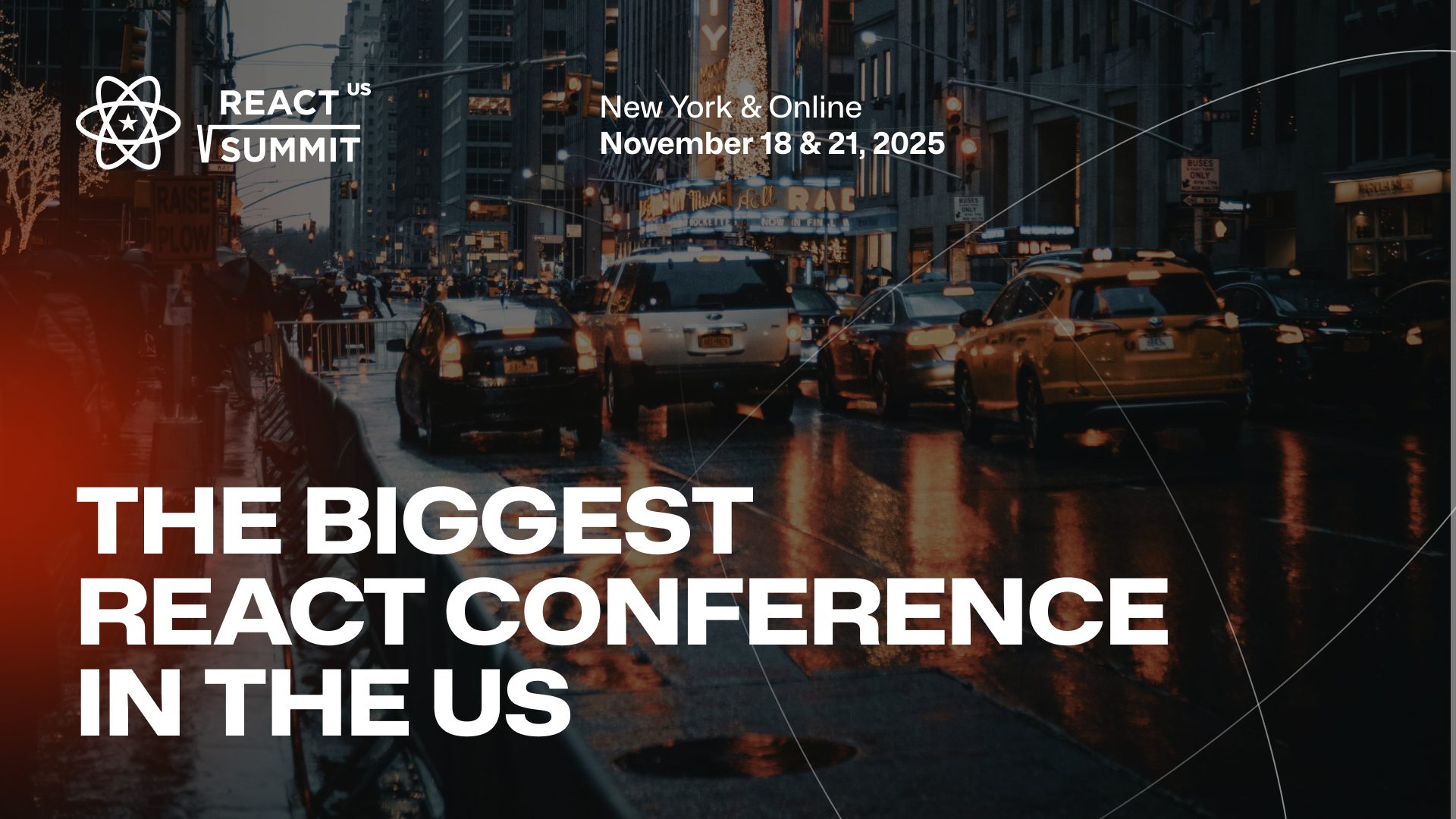 Event Cover Photo for React Summit US - the biggest React conference in the US