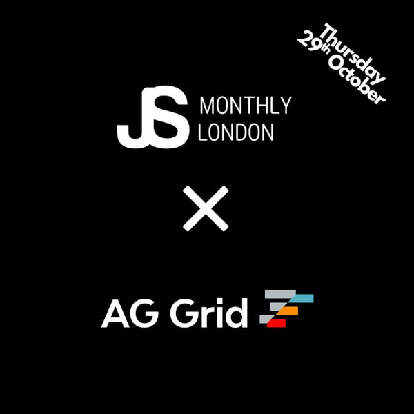 Event Cover Photo for JSMonthly London October Meetup #211