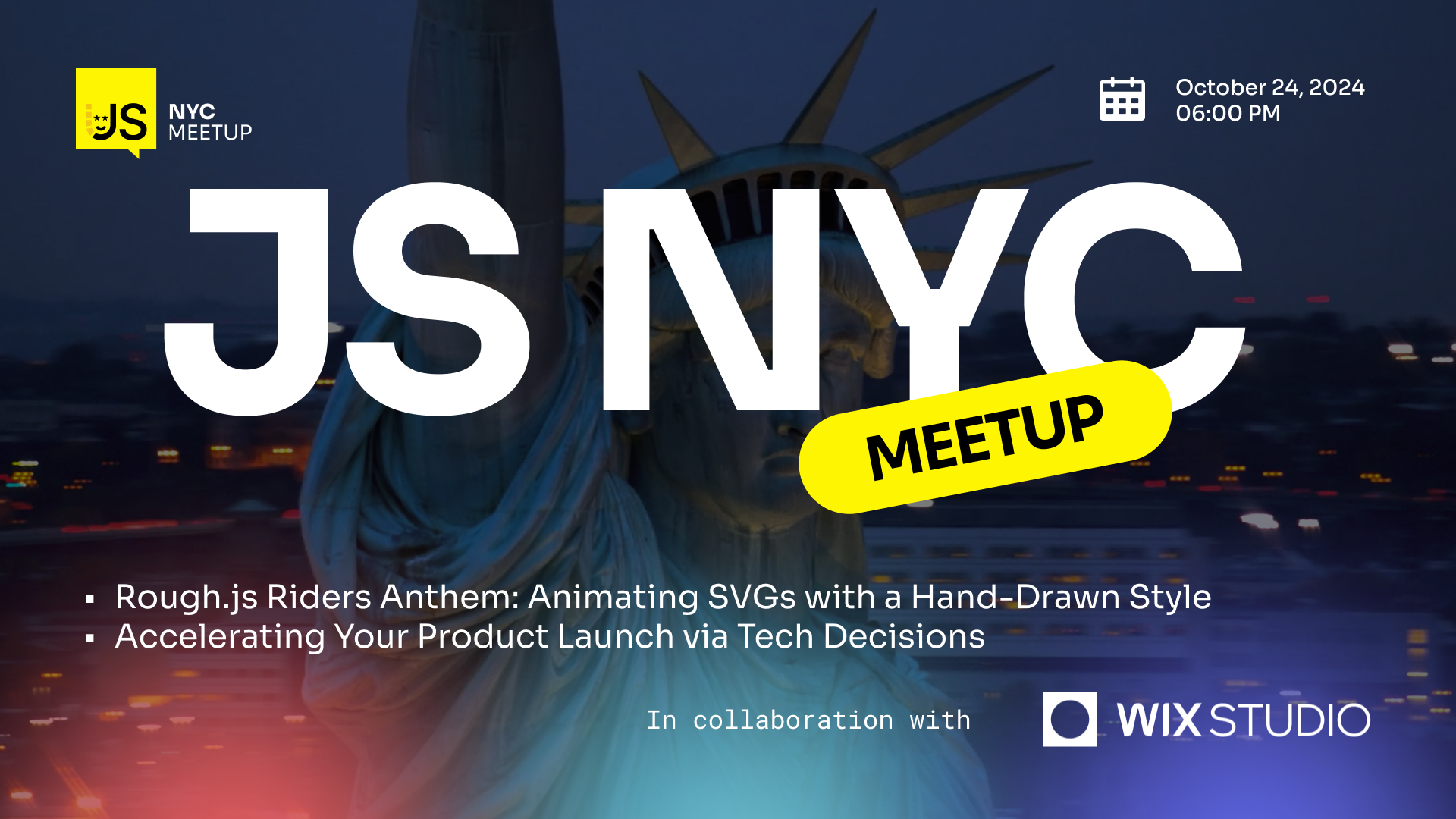 Event Cover Photo for AdvancedJS NYC Autumn Meetup