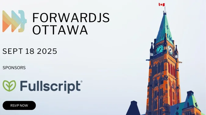 Event Cover Photo for ForwardJS Ottawa - September 2025