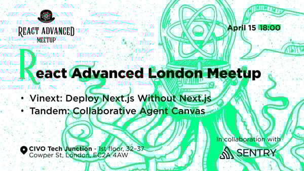 Event Cover Photo for React Advanced x Web Engineering London