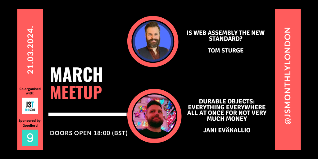 Event Cover Photo for March Event