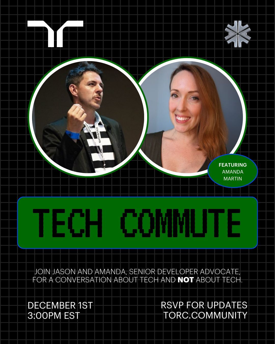 Event Cover Photo for #techcommute with Amanda Martin