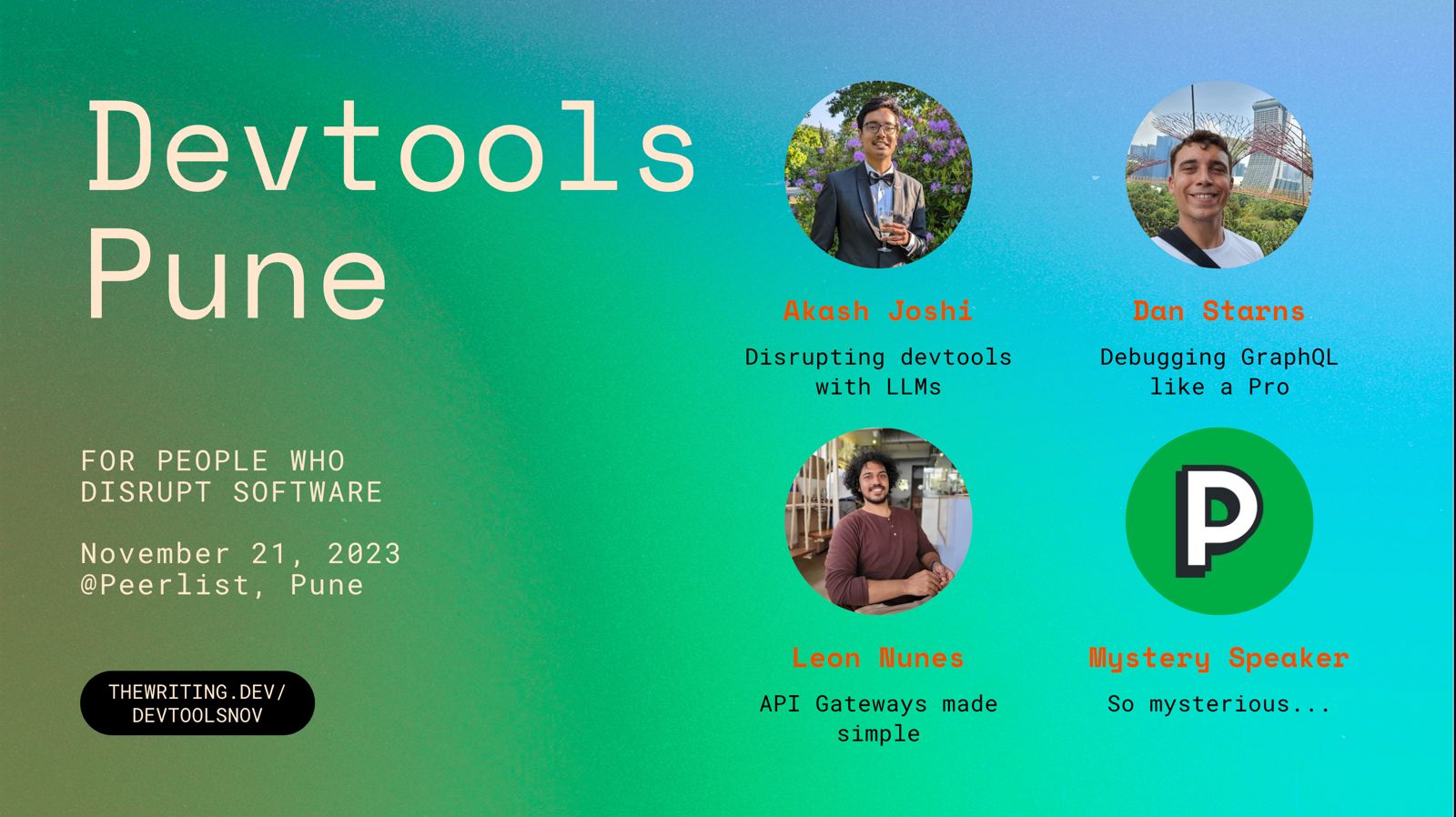 Event Cover Photo for Devtools Pune - November Edition