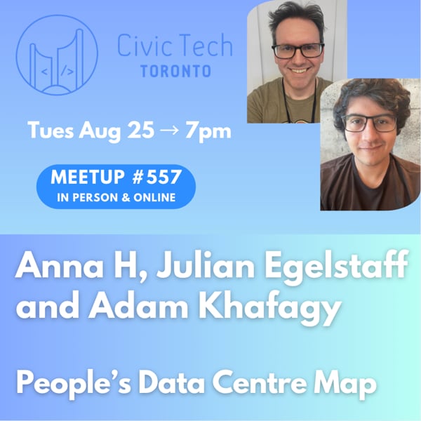 Event Cover Photo for Civic Meetup #557: People's Data Centre Map