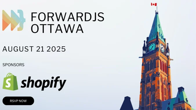 Event Cover Photo for ForwardJS Ottawa - August 2025