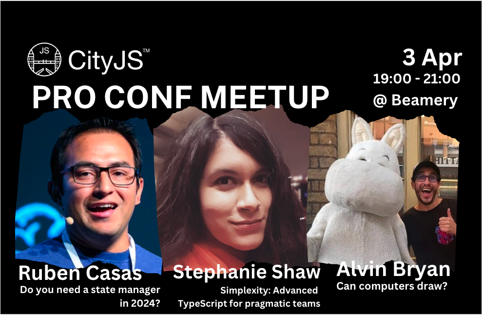 Event Cover Photo for CITYJS WARMUP EVENT - CITYJS PRIORITY EVENTS