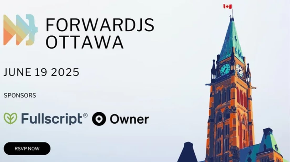 Cover Photo for ForwardJS Ottawa - June 2025