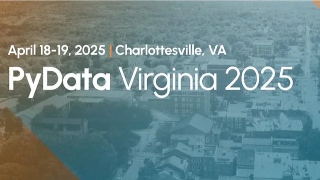 Cover Photo for PyData Virginia 2025
