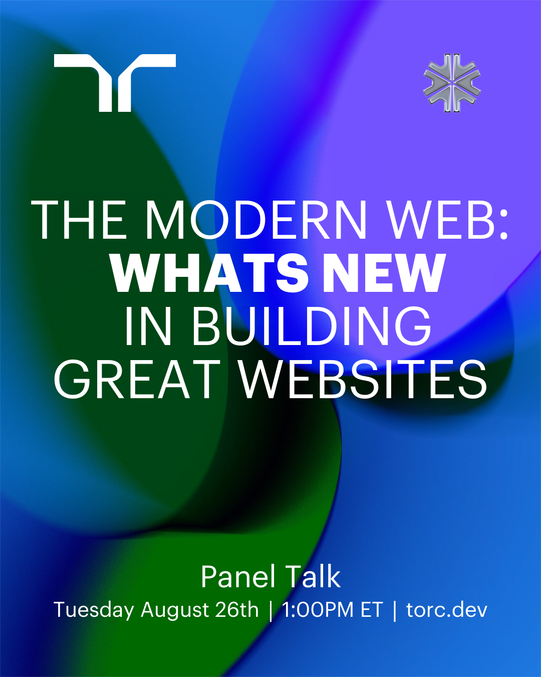 Cover Photo for Torc presents: The Modern Web: What's New in Building Great Websites