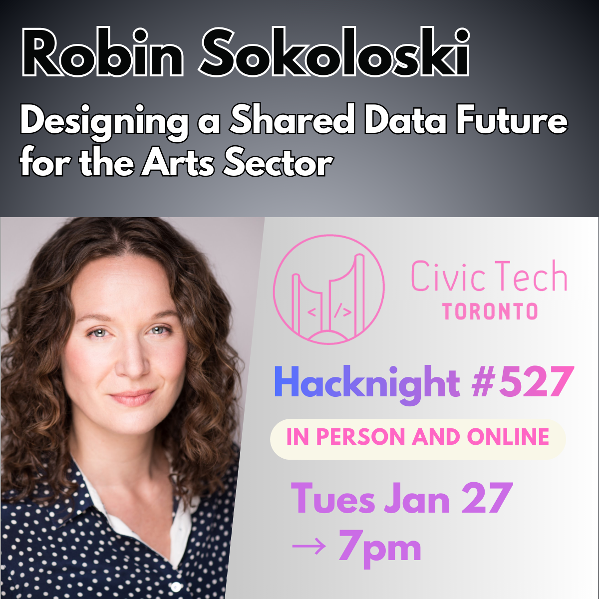 Cover Photo for Civic Meetup #527: Designing a Shared Data Future for the Arts Sector