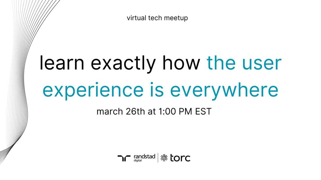 Cover Photo for Virtual Tech Meetup: User Experience is Everywhere