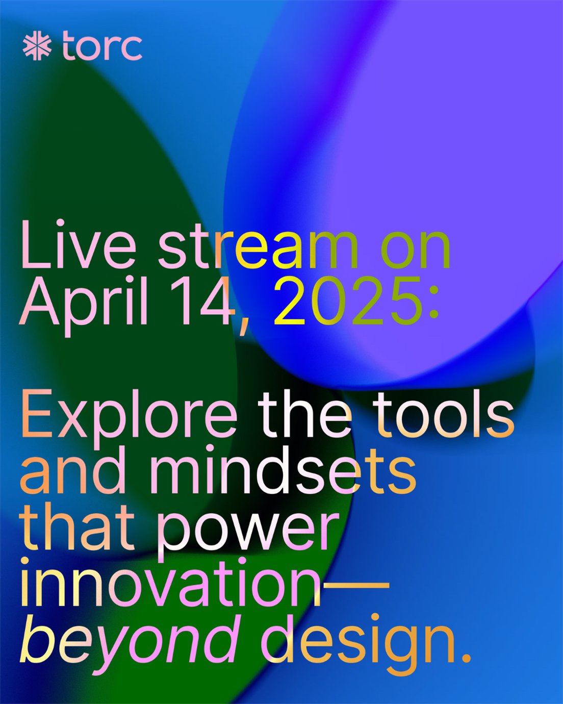 Cover Photo for Torc Live Stream Session: Creativity Is In The Air 