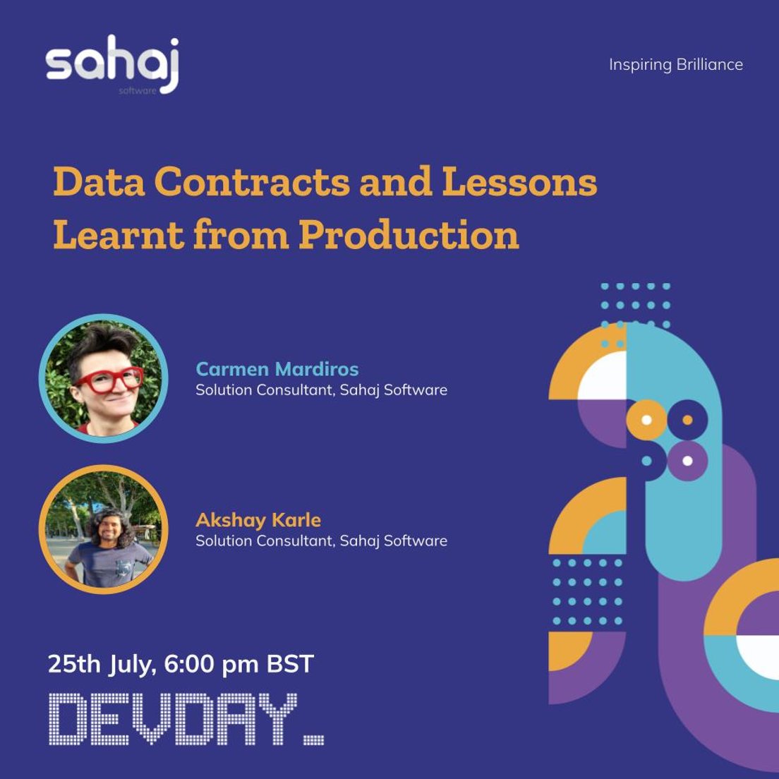 Cover Photo for DevDay - Data Contracts and lessons learnt from Production