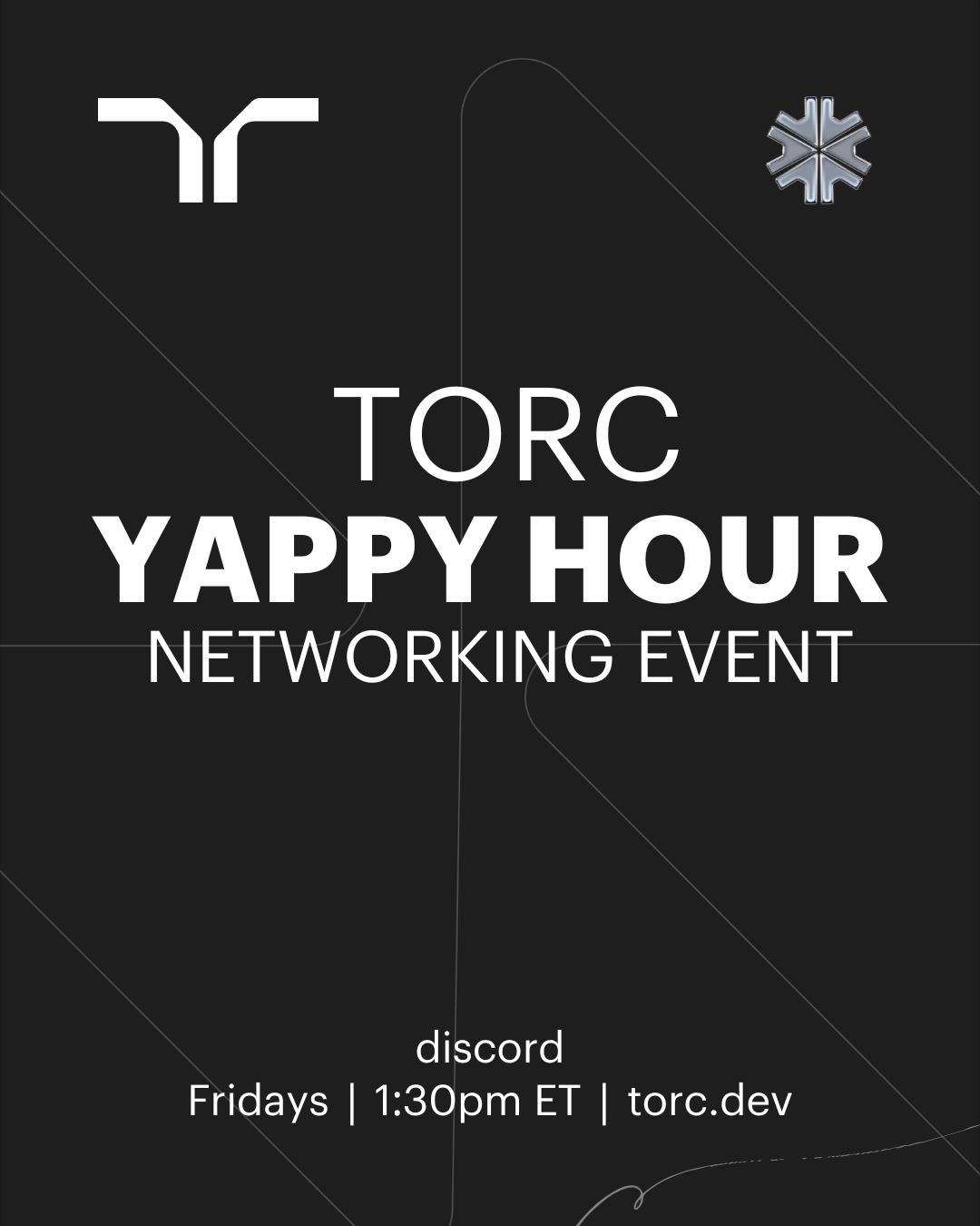 Cover Photo for Torc Yappy Hour: Friday Networking Event