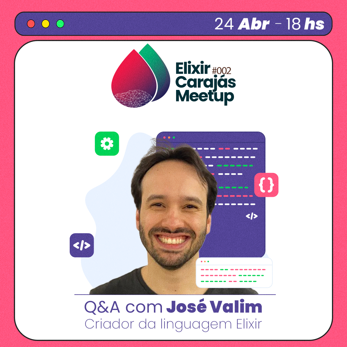Cover Photo for Elixir Carajás Meetup #002