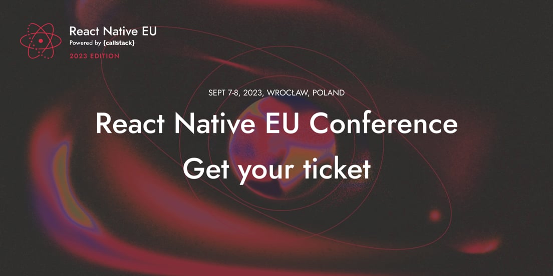 Cover Photo for React Native EU 2023 - Wrocław, Poland