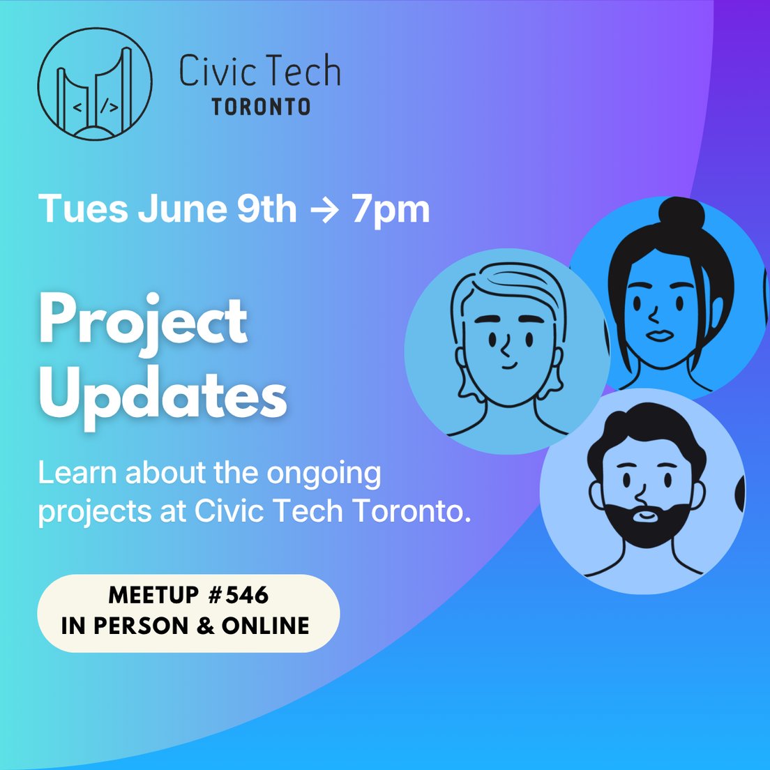 Cover Photo for Civic Meetup #546: Project updates