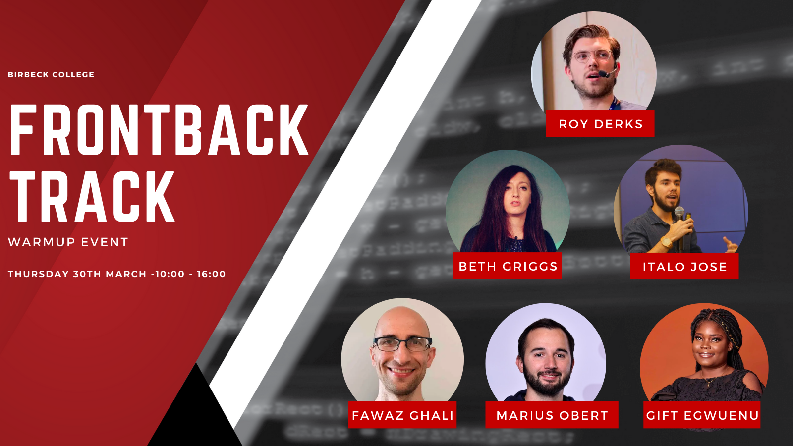 Cover Photo for CITYJS FRONTBACK TRACK - MORNING