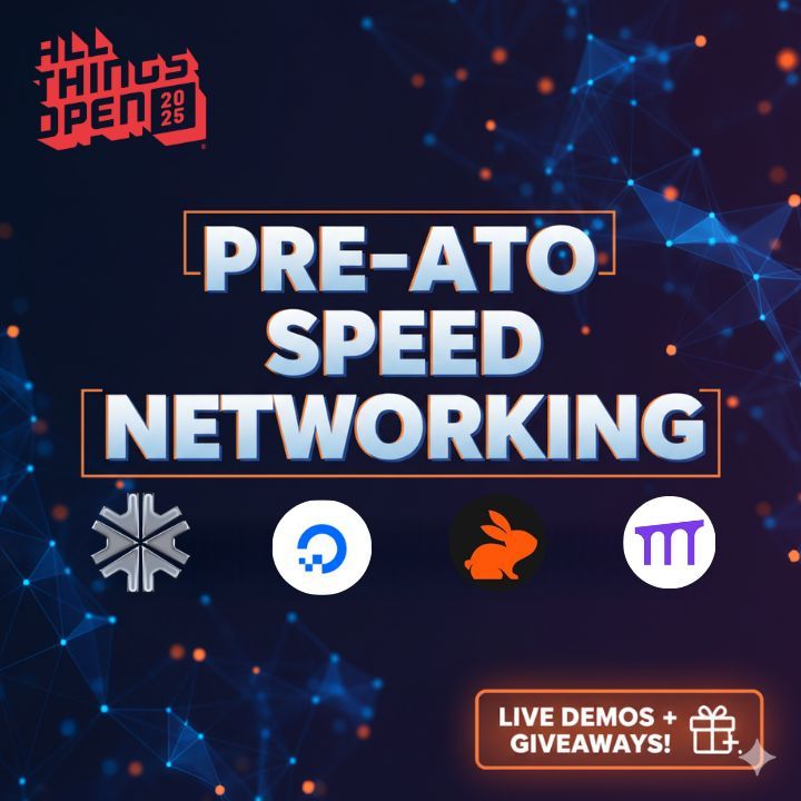 Cover Photo for Torc, DigitalOcean and Pomerium and CodeRabbit Pre ATO Meetup Speed Networking Event