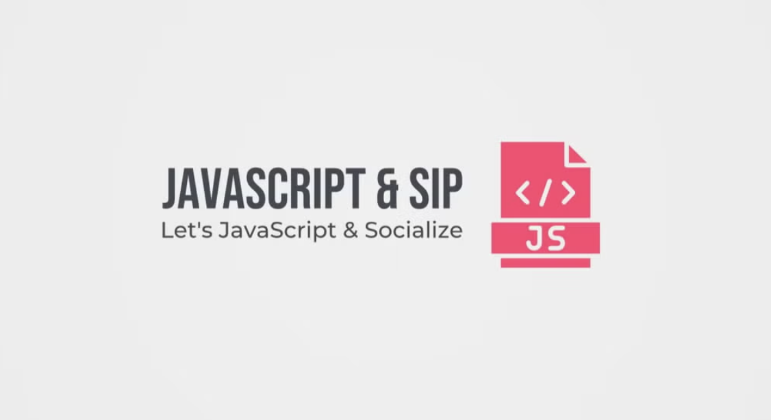 Cover Photo for JavaScript and Sip