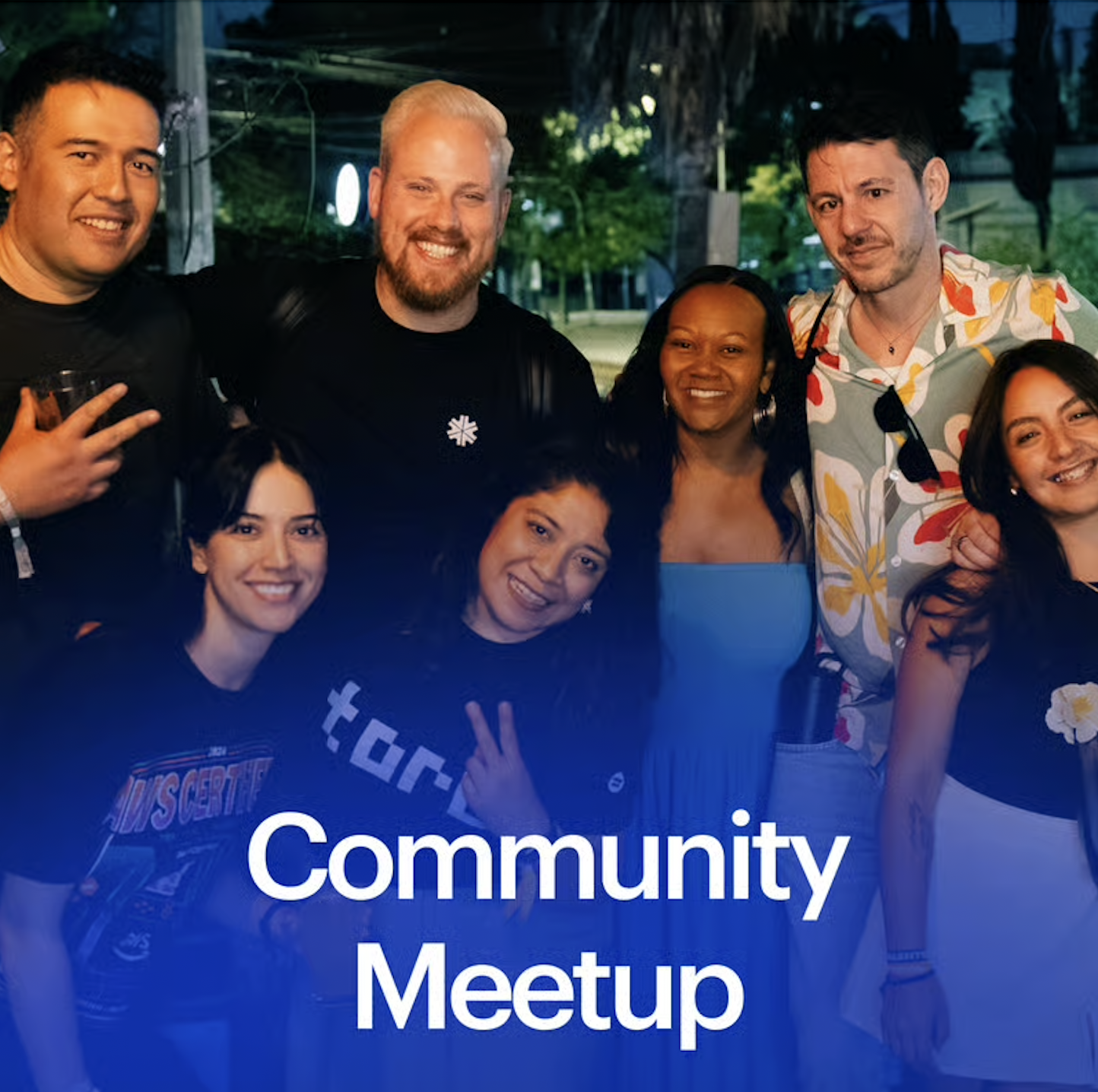 Cover Photo for Community Meetup @ All Things AI