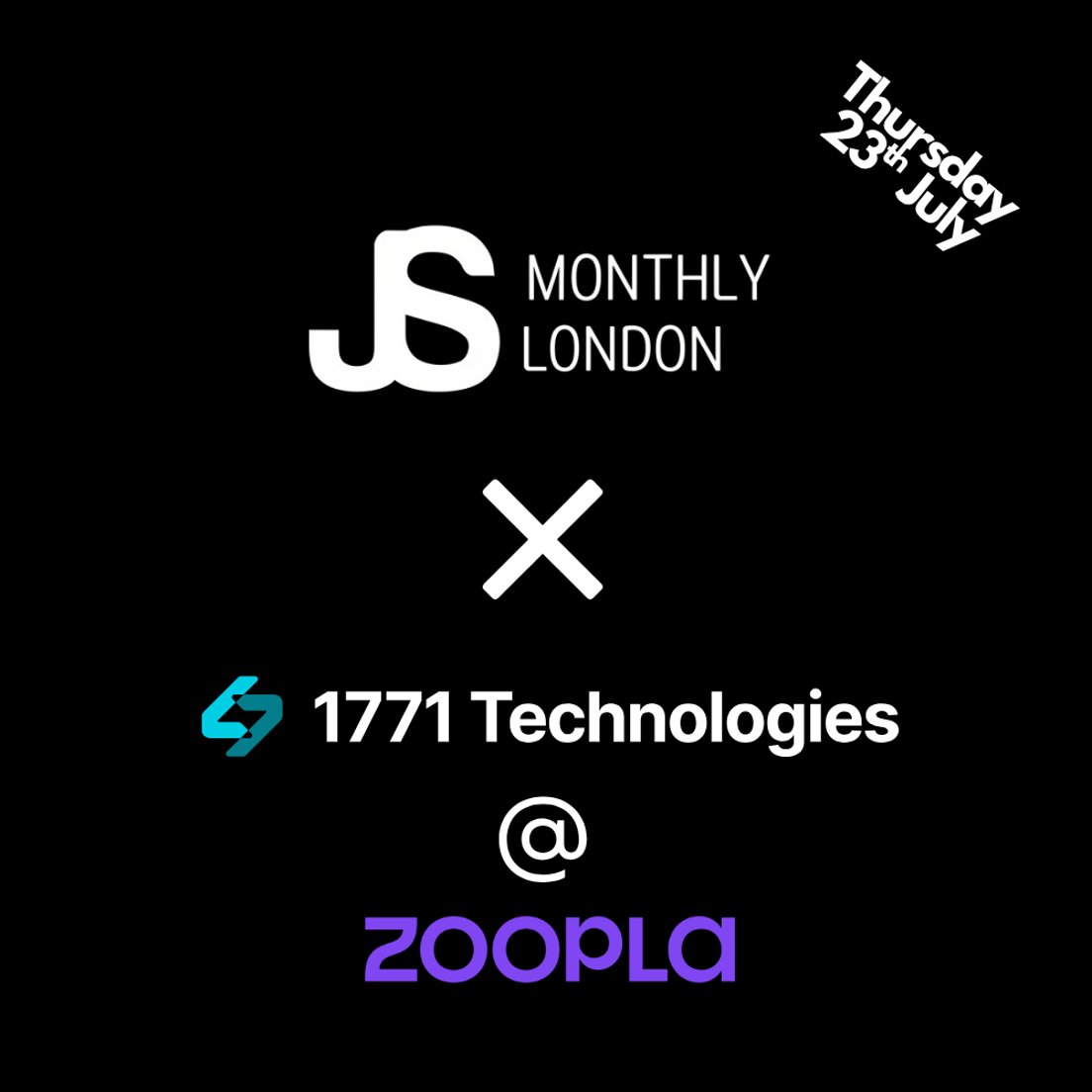 Cover Photo for JSMonthly London July Meetup #208